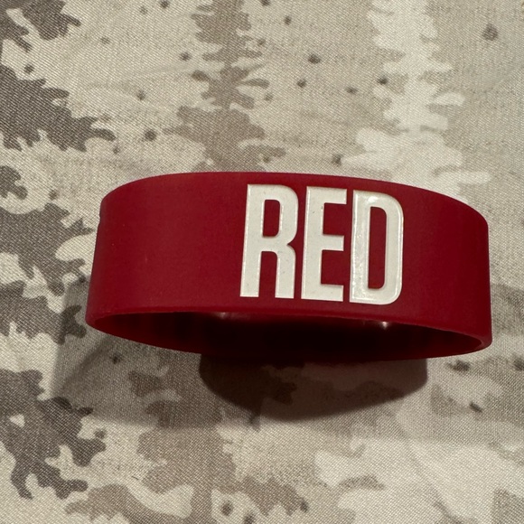Taylor Swift Jewelry - Taylor Swift RED Tour Rubber Bracelet